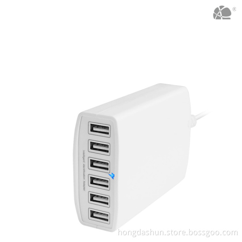 Wholesale in Amazon smart IC Port 60W ,each 2.4A max for mobile phone battery charging